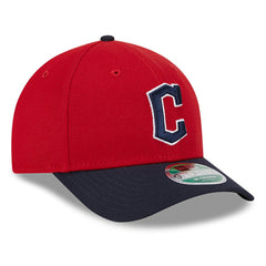 Cleveland Guardians New Era Replica 9FORTY Adjustable Hat - Red/Black Hats
