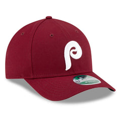 Philadelphia Phillies New Era Player Replica 9FORTY Adjustable Hat - Burgundy Hats