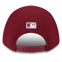 Philadelphia Phillies New Era Player Replica 9FORTY Adjustable Hat - Burgundy Hats