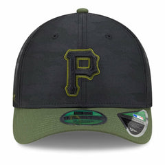 Pittsburgh Pirates New Era Player Replica 9FORTY Adjustable Hat - Black Hats