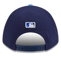 Toronto Blue Jays New Era Player Replica 9FORTY Adjustable Hat - Navy/Powder Blue Hats