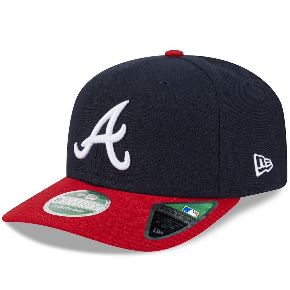 Atlanta Braves New Era Player Replica 9SEVENTY Adjustable Hat - Navy Hats