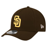 San Diego Padres New Era Team 9FORTY Adjustable Hat - Brown Hats