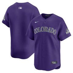 MLB Colorado Rockies Nike Alternate Limited Jersey - Purple