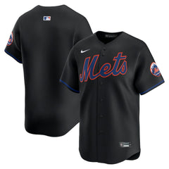 MLB New York Mets Nike Alternate Limited Jersey - Black