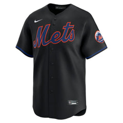 MLB New York Mets Nike Alternate Limited Jersey - Black