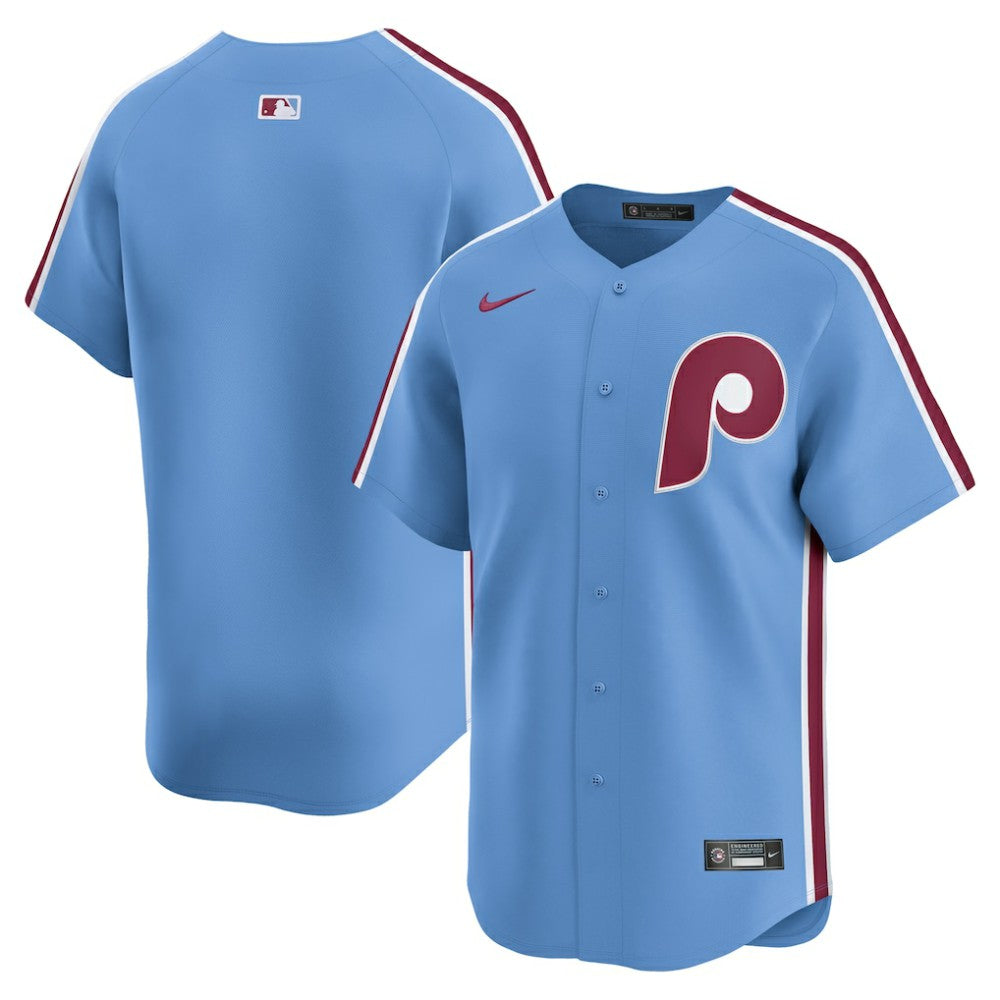 MLB Philadelphia Phillies Nike Alternate Limited Jersey - Light Blue