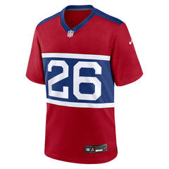 NFL Devin Singletary New York Giants Alternate Player Game Jersey - Century Red