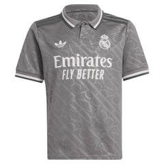 Real Madrid Originals Youth 2024/25 Third Replica Custom Jersey Charcoal