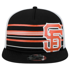 San Francisco Giants New Era 9FIFTY A-Frame Trucker Snapback Hat - Black Hats