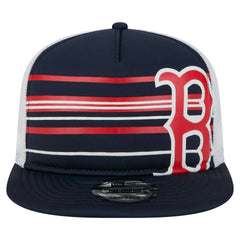 Boston Red Sox New Era 9FIFTY A-Frame Trucker Snapback Hat - Navy Hats