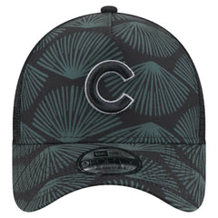 Chicago Cubs New Era 9FORTY A-Frame Trucker Adjustable Hat - Black Hats