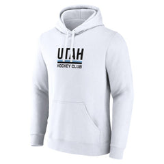 NHL Utah Mammoth Fanatics Secondary Logo Pullover Hoodie - White
