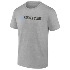 NHL Utah Mammoth Fanatics Wordmark Logo T-Shirt - Heather Gray