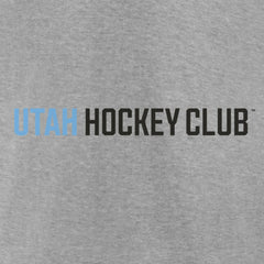 NHL Utah Mammoth Fanatics Wordmark Logo T-Shirt - Heather Gray