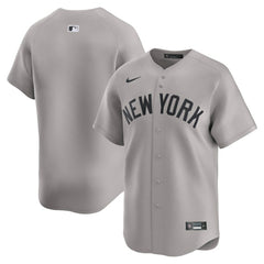 MLB New York Yankees Nike Away Limited Jersey - Gray