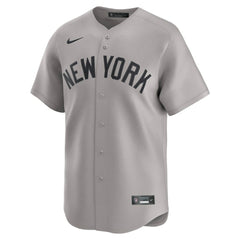 MLB New York Yankees Nike Away Limited Jersey - Gray