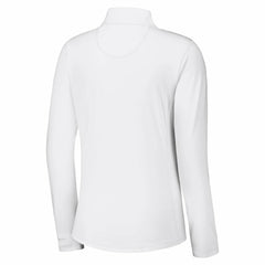 Buffalo Bills Women's Sport Playa Vista IslandZone Quarter-Zip Jacket White