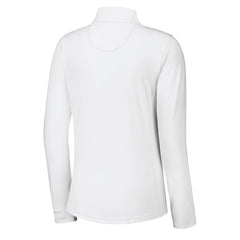 Kansas City Chiefs Women's Sport Playa Vista IslandZone Quarter-Zip Jacket White