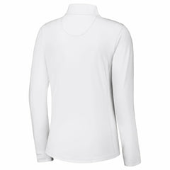 Indianapolis Colts Women's Sport Playa Vista IslandZone Quarter-Zip Jacket White