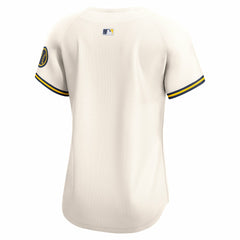 MLB Milwaukee Brewers Nike Women's Home Limited Jersey - Cream