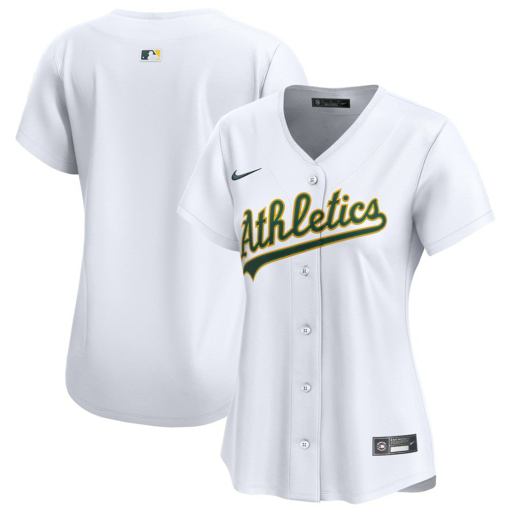 MLB Athletics Nike Women's Home Limited Jersey - White
