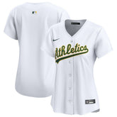 MLB Athletics Nike Women's Home Limited Jersey - White