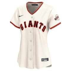 MLB San Francisco Giants Nike Women's Home Limited Jersey - Cream