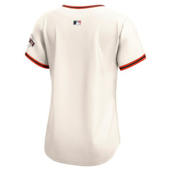 MLB San Francisco Giants Nike Women's Home Limited Jersey - Cream