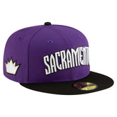 Sacramento Kings 2024/25 Classic Edition Jersey Hook 59FIFTY Fitted Hat Purple/Black
