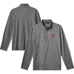 Texas Rangers TravisMathew The Heater Quarter-Zip Pullover Top - Gray Pullover