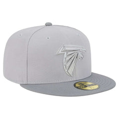 Atlanta Falcons New Era Iron Cloud 59FIFTY Fitted Hat Gray/Graphite