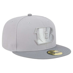 Cincinnati Bengals New Era Iron Cloud 59FIFTY Fitted Hat Gray/Graphite