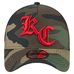 Kansas City Chiefs New Era Mystic Camo A-Frame 9FORTY Adjustable Hat Camo