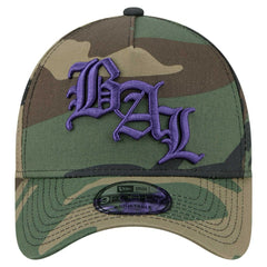 Baltimore Ravens New Era Mystic Camo A-Frame 9FORTY Adjustable Hat Camo