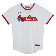 MLB Cleveland Guardians Preschool Home Blank Replica Jersey - White