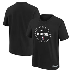 Sacramento Kings Youth Practice Legend T-Shirt Black