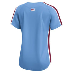 MLB Philadelphia Phillies Nike Women's Alternate Limited Jersey - Light Blue
