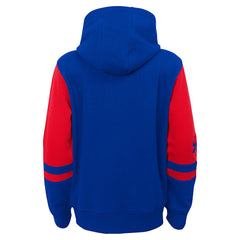 Philadelphia 76ers Preschool Straight To The League Full-Zip Hoodie Royal