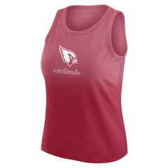 Arizona Cardinals WEAR by Erin Andrews x Gracie Hunt Women's Ombre Tank Top Cardinal