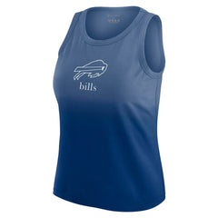 Buffalo Bills WEAR by Erin Andrews x Gracie Hunt Women's Ombre Tank Top Royal