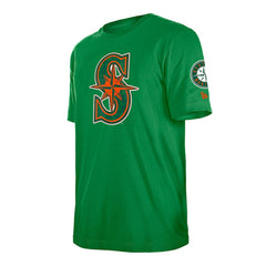 Seattle Mariners New Era St. Patrick's Day Shamrock Fill T-Shirt - Kelly Green T-shirts