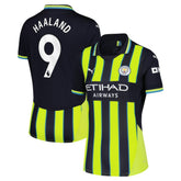 Erling Haaland Manchester City Women's 2024/25 Away Replica Player Jersey Navy