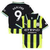 Erling Haaland Manchester City Youth 2024/25 Away Replica Player Jersey Navy