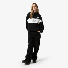 Kansas City Chiefs Women's Quarter-Zip Jacket Black