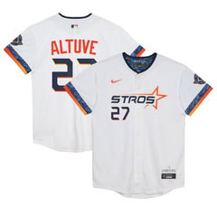 MLB Jose Altuve Houston Astros Nike Preschool 2025 City Connect Limited Player Jersey - White