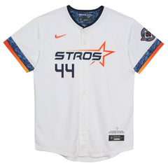 MLB Yordan Alvarez Houston Astros Nike Preschool 2025 City Connect Limited Player Jersey - White