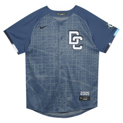 CJ Abrams Washington Nationals Nike Preschool City Connect 2025 Limited Player Jersey - Blue Jerseys