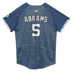 MLB CJ Abrams Washington Nationals Nike Preschool City Connect 2025 Limited Player Jersey - Blue