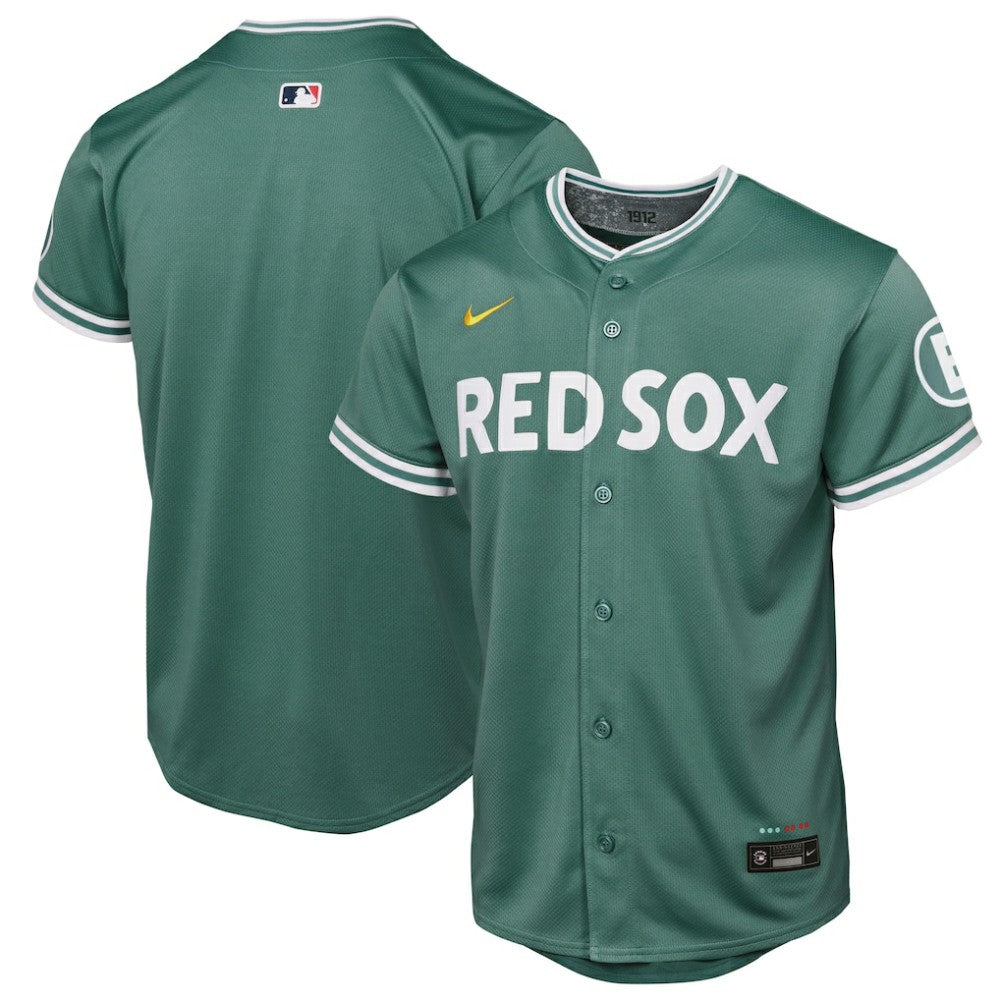MLB Boston Red Sox Nike Youth 2025 City Connect Limited Jersey - Green